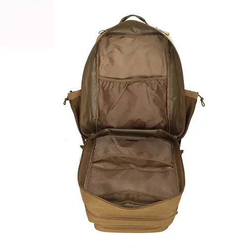 Large Tactical MOLLE Backpack with Enhanced Storage